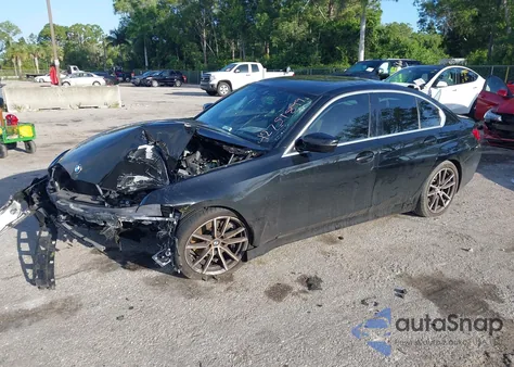 2021 BMW 330I z USA, uszkodzony, nr VIN 3MW5R1J06M8C02883